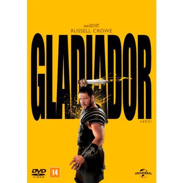 DVD GLADIADOR - RUSSELL CROWE