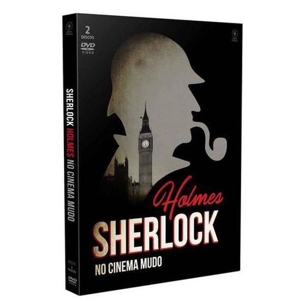 DVD Sherlock Holmes No Cinema Mudo (2 DISCOS)