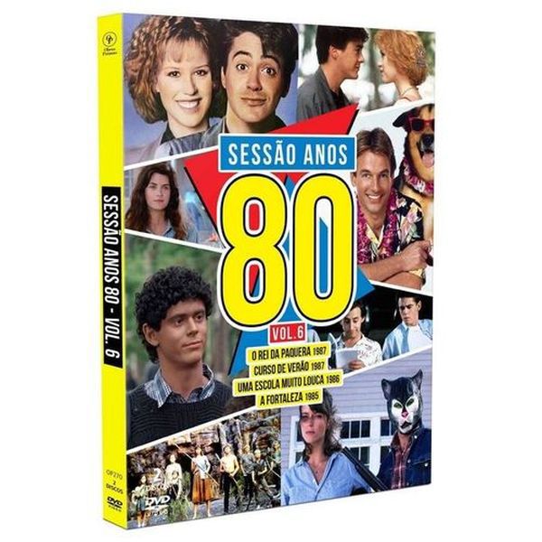 DVD Sessão Anos 80 - Vol. 6 ( 2 DISCOS )