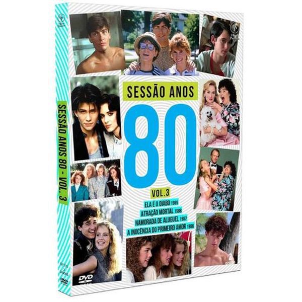 Dvd Sessão Anos 80 - Vol. 3 (2 DISCOS)