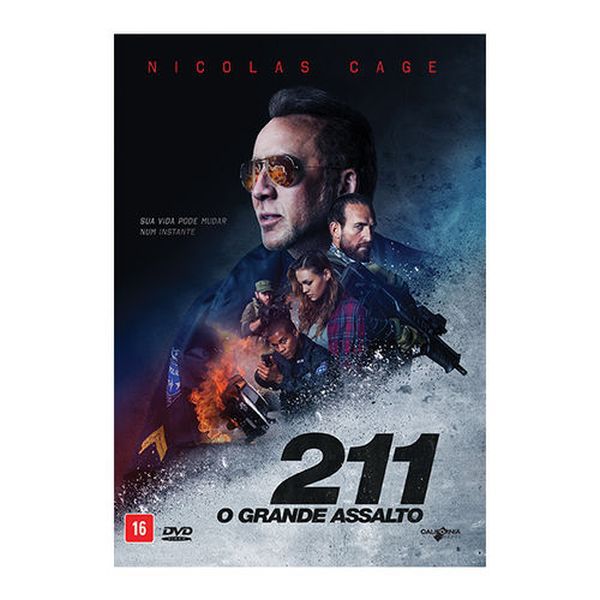DVD - 211 - O Grande Assalto - Nicolas Cage