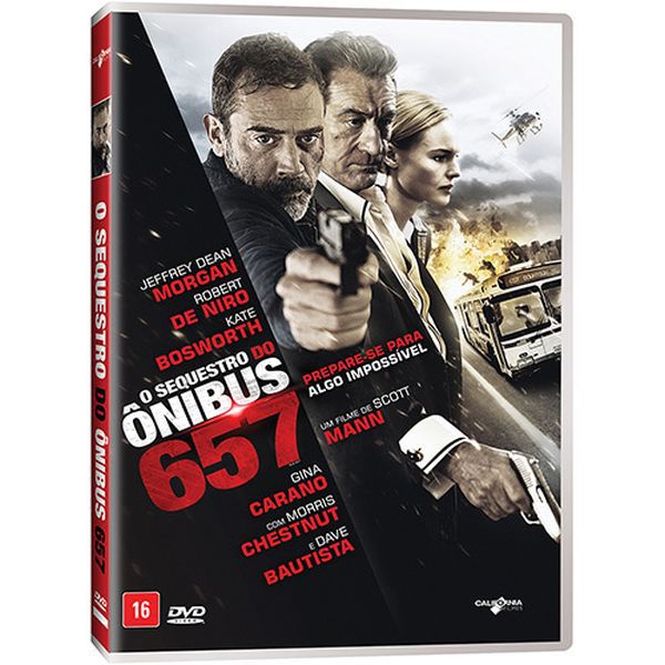 DVD O SEQUESTRO DO ÔNIBUS 657 - ROBERT DE NIRO