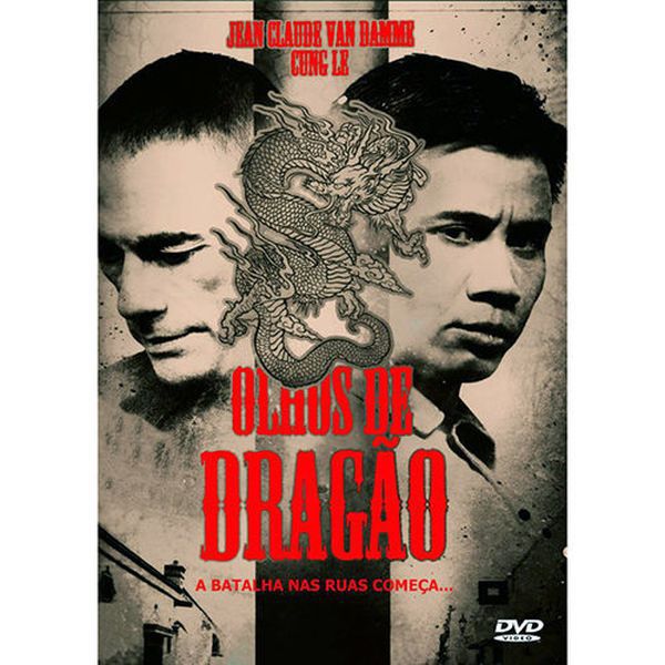 DVD OLHOS DE DRAGÃO - JEAN CLAUDE VAN DAMME