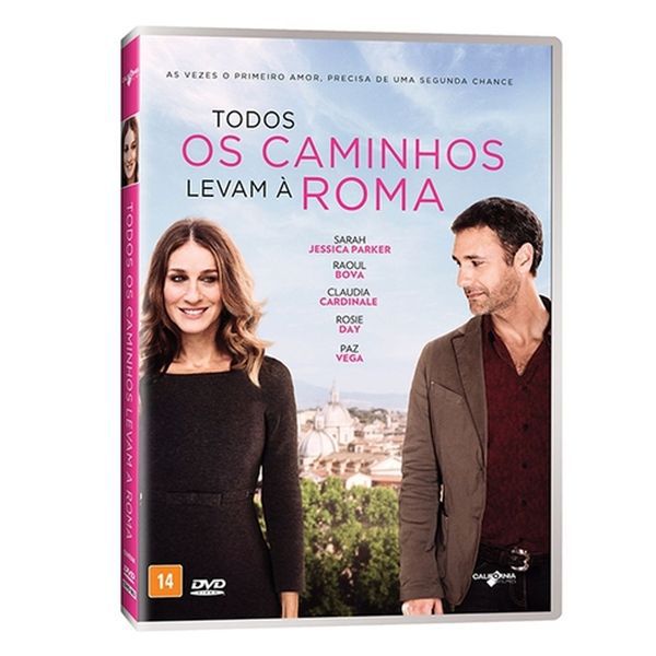 DVD TODOS OS CAMINHOS LEVAM A ROMA - SARAH JESSICA PARKER