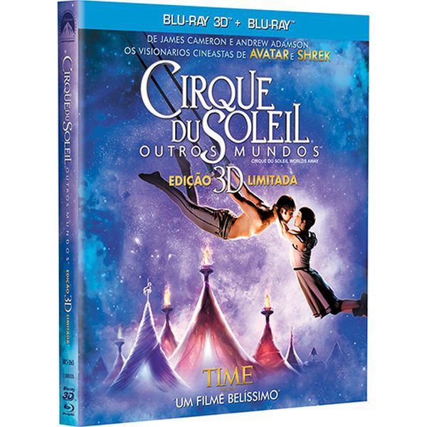 Blu-ray 3D + Blu-ray Cirque du Soleil - Outros Mundos (2 discos)