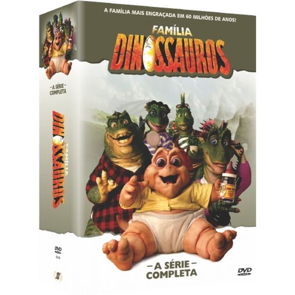 BOX DVD FAMILIA DINOSSAURO -  A SERIE COMPLETA (12 DISCOS)