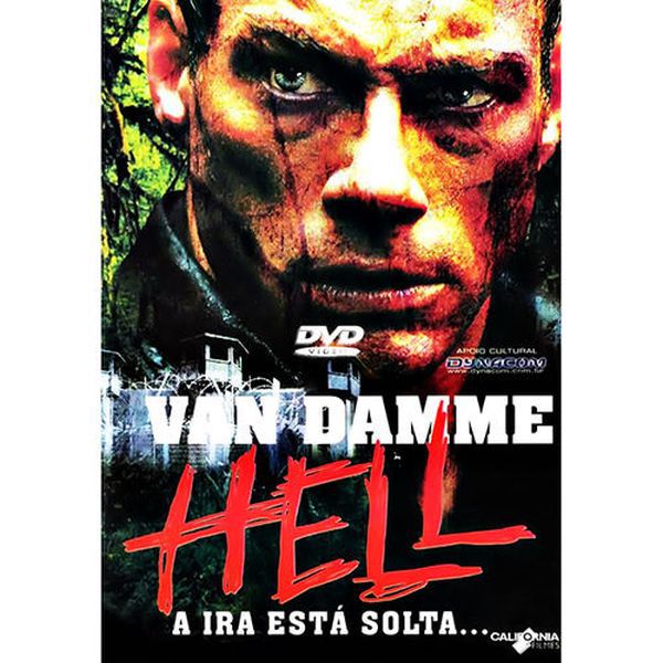 DVD HELL - A IRA ESTÁ SOLTA. - JEAN  CLAUDE VAN DAMME