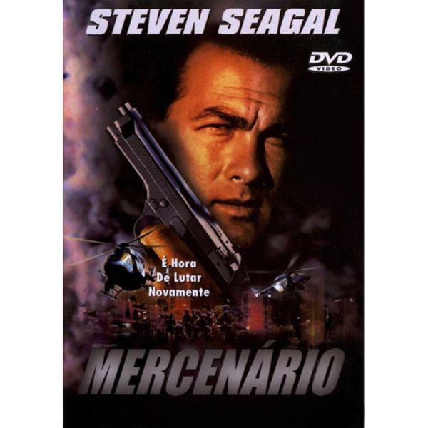 DVD - MERCENÁRIO - STEVEN SEAGAL