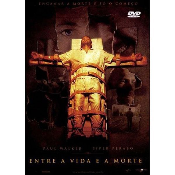 DVD ENTRE A VIDA E A MORTE - PAUL WALKER