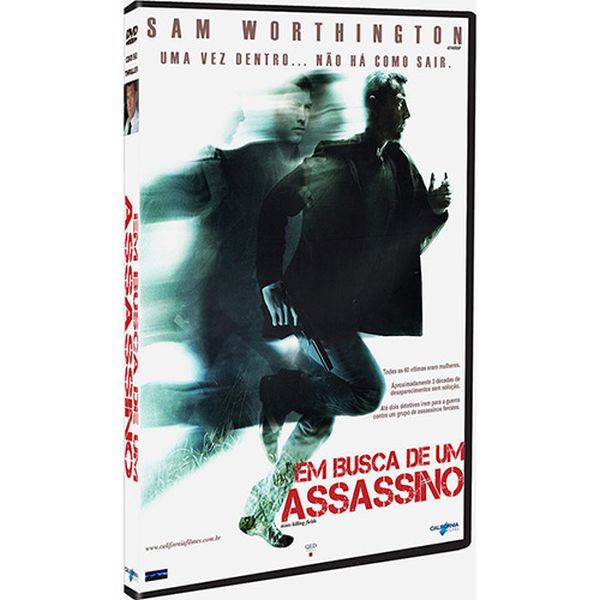 DVD EM BUSCA DO ASSASSINO - SAM WORTHINGTON