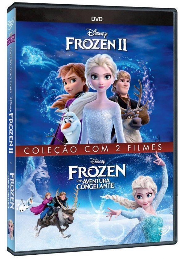 KIT DVD - Frozen Coleção com 2 Filmes