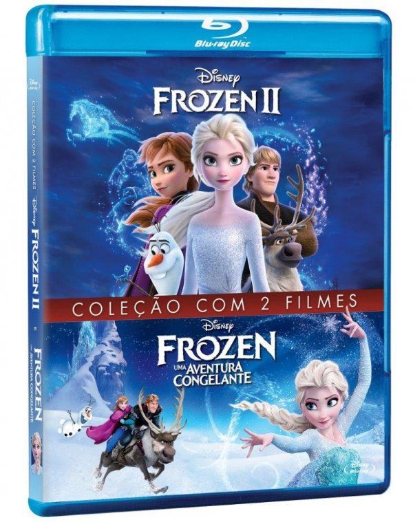 Blu-Ray Frozen - Coleção Com 2 Filmes (2 Bds)
