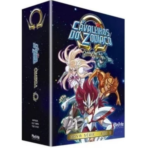 Box DVD - Os Cavaleiros Do Zodíaco - Ômega Box 2 - 4 Dvd's