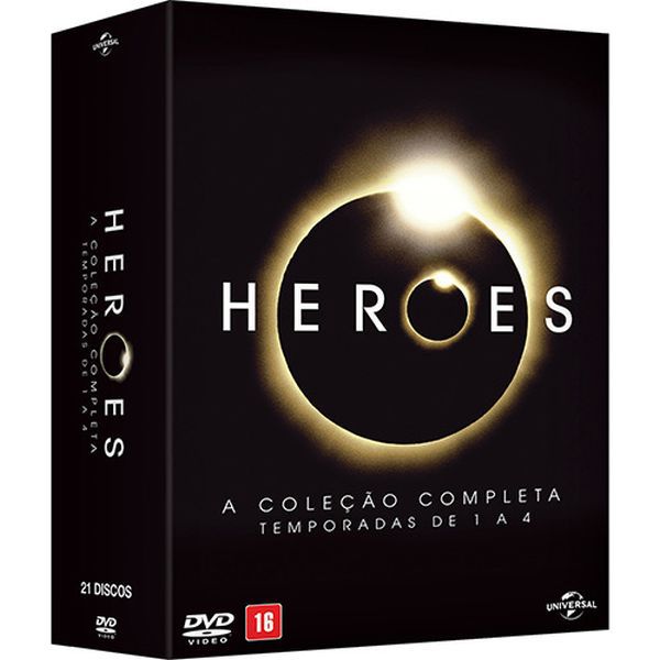 DVD - Heroes: A Coleção Completa - (21 Discos)