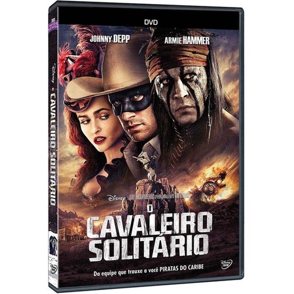 DVD O Cavaleiro Solitário - Johnny Depp