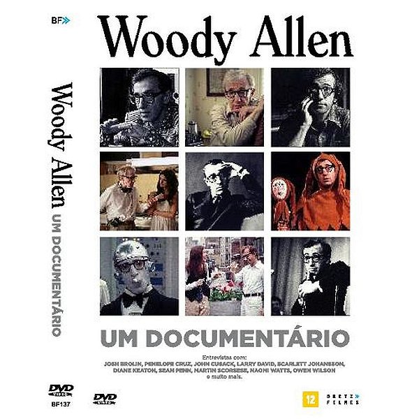 DVD WOODY ALLEN - UM DOCUMENTARIO - Bretz Filmes