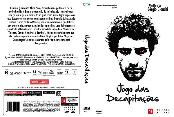 Dvd Jogo Das Decapitações - Sérgio Bianchi - Bretz filmes
