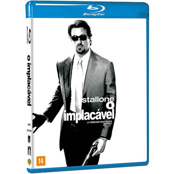 Blu-ray - O Implacável - SYLVESTER STALLONE