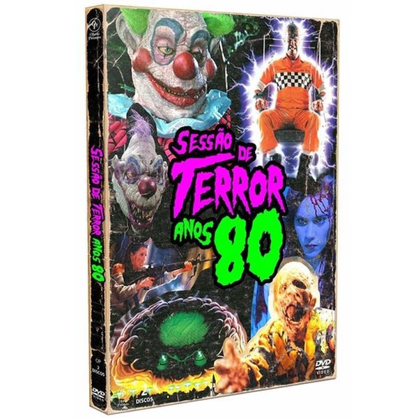 DVD Sessão Anos 80 - Terror - Volume 1