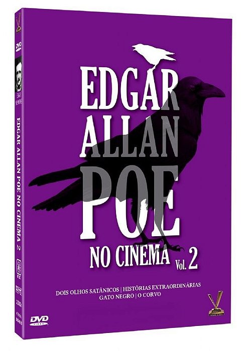 DVD Edgar Allan Poe No Cinema Vol. 2 - Ed. Especial (2 DVDs)