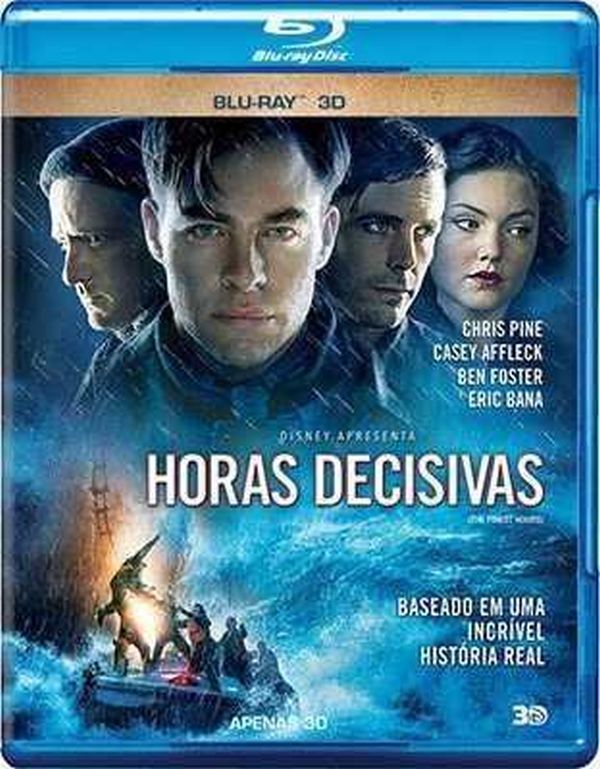 Blu ray 3D - Horas Decisivas - Chris Pine