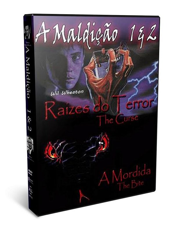 DVD A MALDIÇÃO RAIZES DO TERROR / A MORDIDA