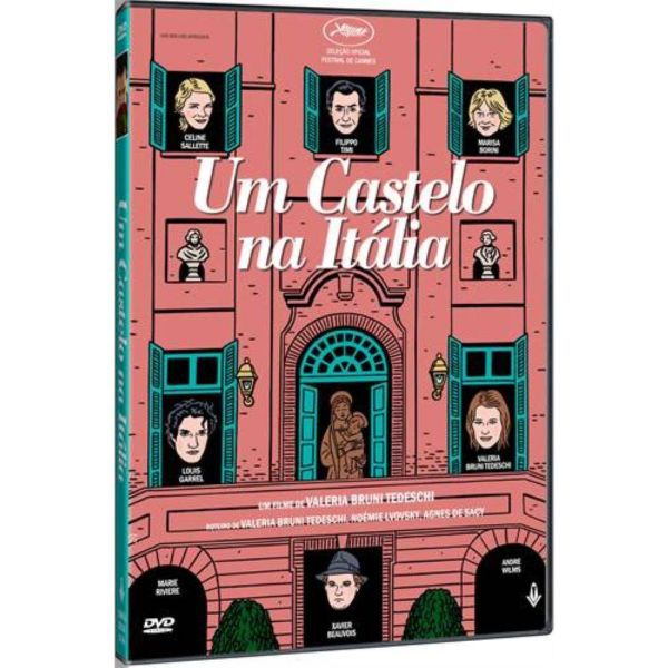 DVD - UM CASTELO NA ITALIA -  Imovision