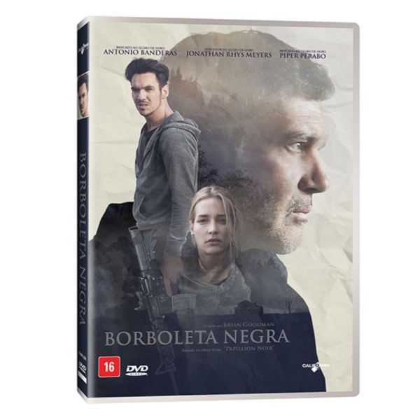 DVD Borboleta Negra - Antonio Banderas