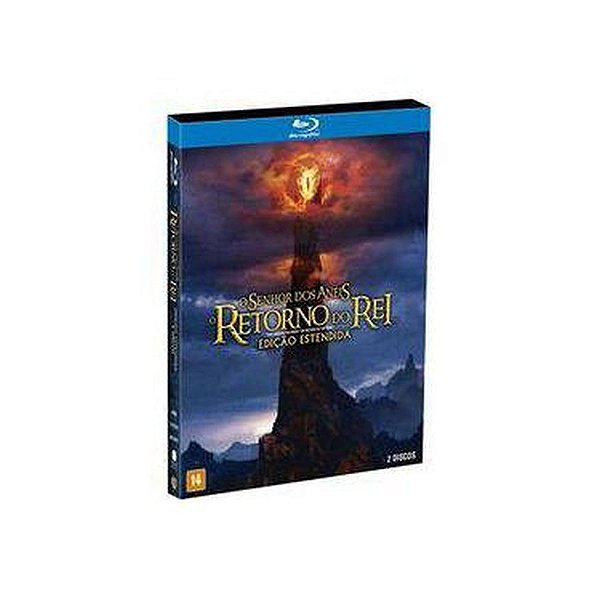 Blu-Ray duplo O Senhor Dos Anéis O Retorno Do Rei Ed Estendida