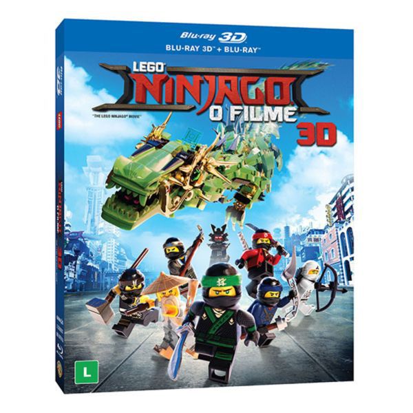 Blu-Ray + Blu-ray 3D LEGO Ninjago O Filme