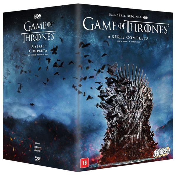 DVD - Game Of Thrones - A Série Completa - 39 Discos
