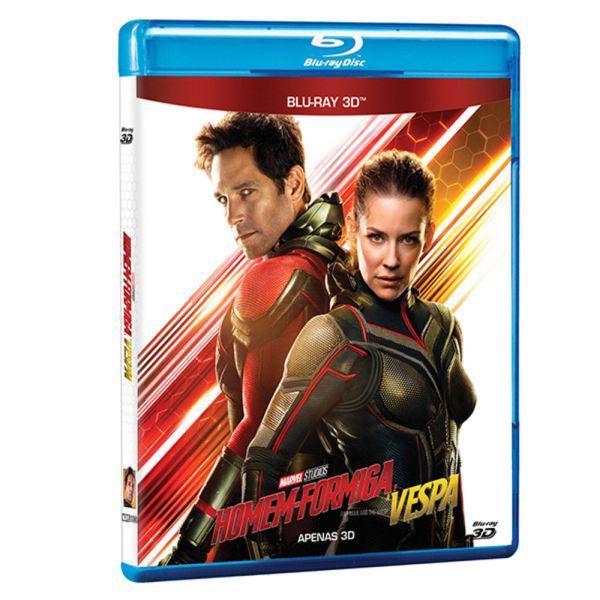 Blu-ray 3D - Homem Formiga E A Vespa