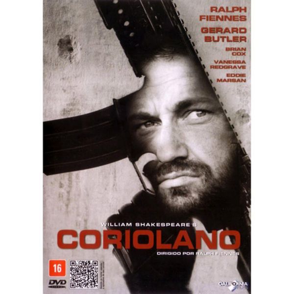 DVD Coriolano - Gerard Butler