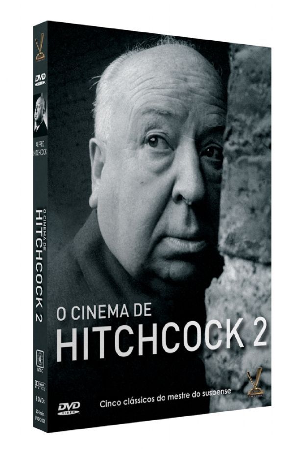 DVD O Cinema de Hitchcock Vol. 2 - (3 DVDs)