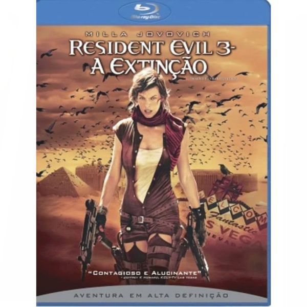 Blu-Ray Resident Evil 3: A Extinção