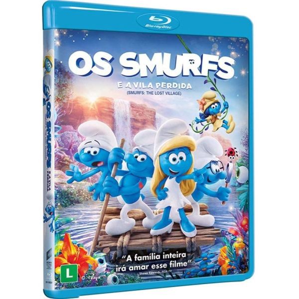Blu-Ray Os Smurfs e a Vila Perdida