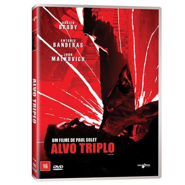 DVD Alvo Triplo - Adrien Brody
