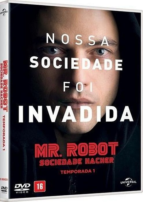 DVD Mr. Robot - Sociedade Hacker - 1ª Temporada