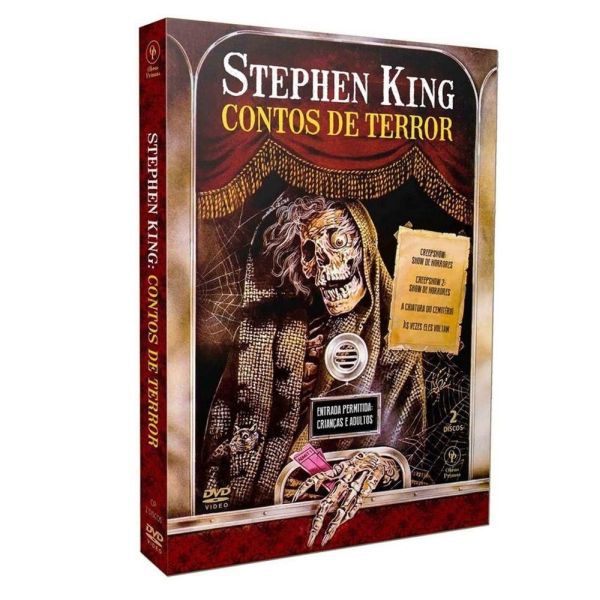 DVD Stephen King - Contos De Terror - 2 Discos