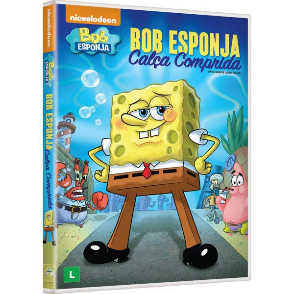 Dvd - Bob Esponja: Calça Comprida