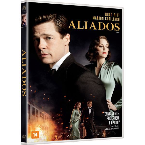 DVD - Aliados - Brad Pitt