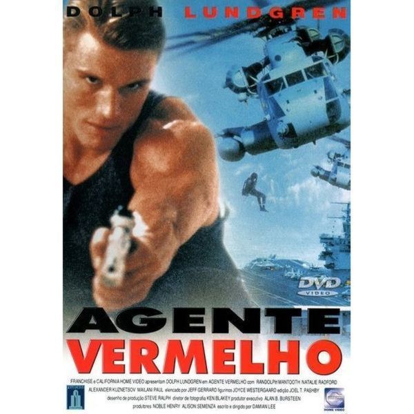 DVD Agente Vermelho - Dolph Lundgren