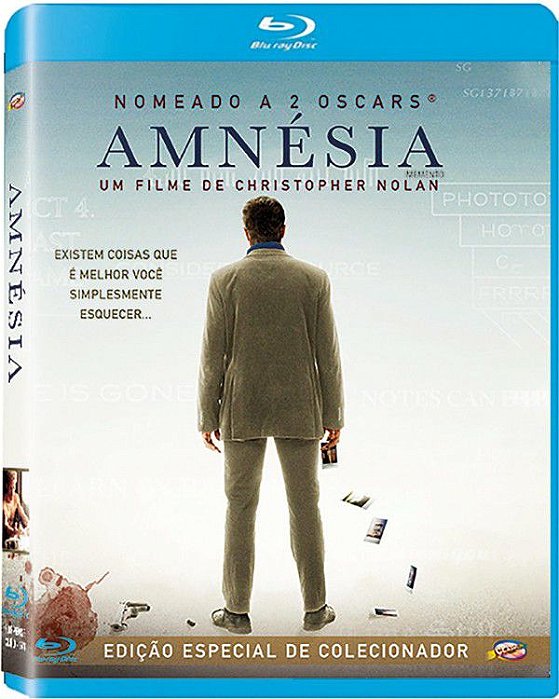 Blu-ray Amnesia - Christopher Nolan