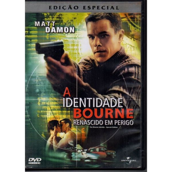 DVD - A Identidade Bourne: Renascido em Perigo