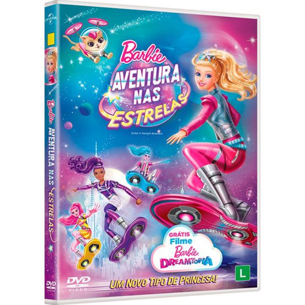 DVD Barbie Aventura Nas Estrelas