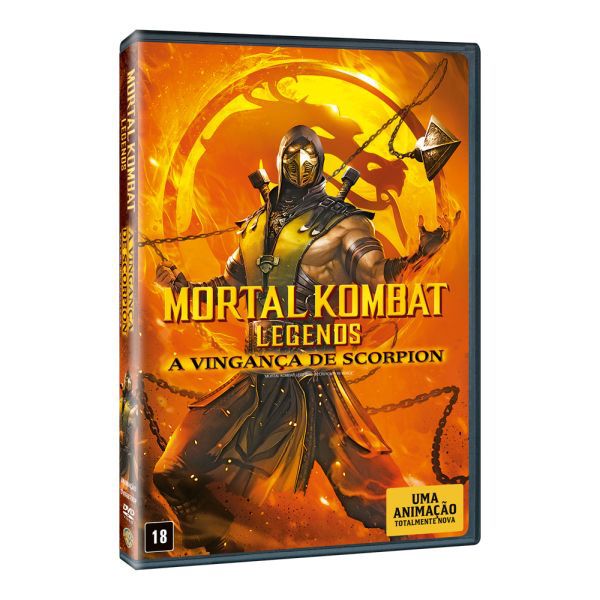 DVD Mortal Kombat Legends: A Vingança de Scorpion