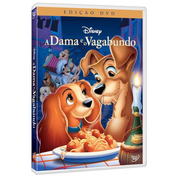 DVD A Dama e o Vagabundo - Disney