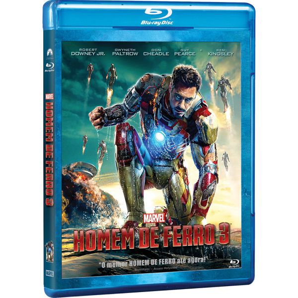 Blu-Ray - Homem de Ferro 3