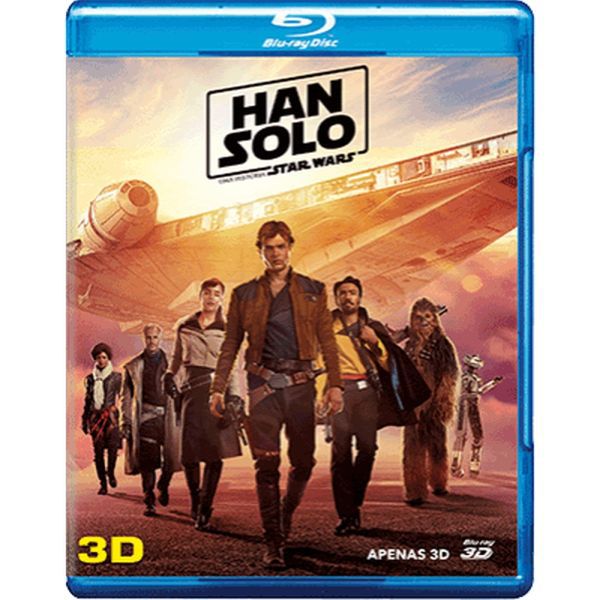 Blu-Ray 3D Han Solo - Uma História Star Wars