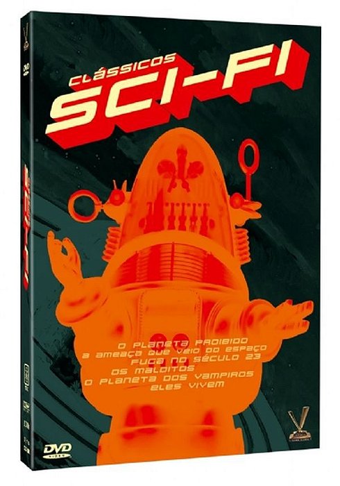 Dvd Box Clássicos Sci-Fi - Vol. 1 (3 DVDs)
